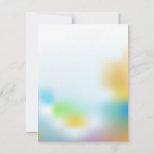 Schattigee Olifant Verjaardag Dank u kaart (Achterkant)