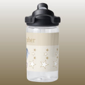 Schattigee olifant Voeg naam toe met sterren kinde Waterfles