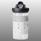 Schattigee olifant Voeg naam toe met sterren kinde Waterfles