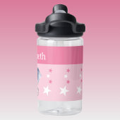 Schattigee olifant Voeg naam toe met sterren kinde Waterfles