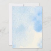 Schattigee olifant welp Beer baby shower kinder jo Kaart (Achterkant)