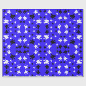 Schattigee olifant winter zonnewende cadeaupapier (Vlak)