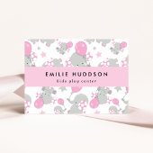 Schattigee olifanten, Kinder speelcentrum, activit Visitekaartje