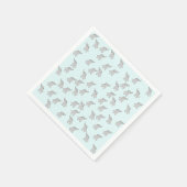 Schattigee olifantenpapieren servetten (Hoek)