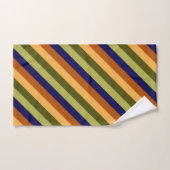 Schattigee Olijfsalie Navy Stripes Badhanddoek Set Bad Handdoek (Handdoek)