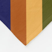 Schattigee Olijfsalie Navy Stripes Kleine fleece d (Hoek)