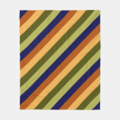 Schattigee Olijfsalie Navy Stripes Medium fleece d (Voorkant)