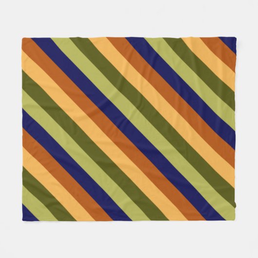 Schattigee Olijfsalie Navy Stripes Medium fleece d (Voorkant (Horizontaal))