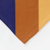 Schattigee Olijfsalie Navy Stripes Medium fleece d Deken (Hoek)