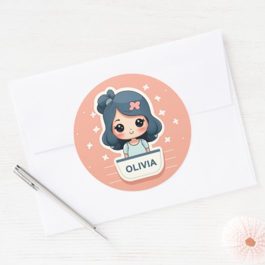 Schattigee Olivia sticker (Envelop)