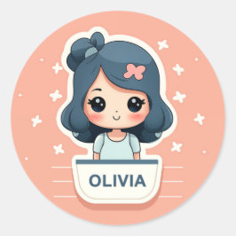 Schattigee Olivia sticker