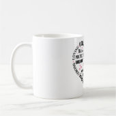 Schattigee oma/hartdefinitie koffiemok (Links)