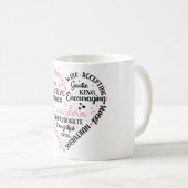Schattigee oma/hartdefinitie koffiemok (Voorkant rechts)