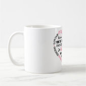 Schattigee oma/hartdefinitie koffiemok (Links)