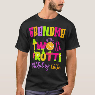 Schattigee Oma Twotii Frutti Verjaardagsfamilie 2e T-shirt