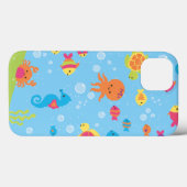 Schattigee onderwaterscène Case-Mate iPhone case (Achterkant (horizontaal))