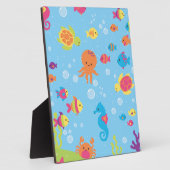 Schattigee onderwaterscène fotoplaat (Zijkant)