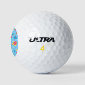 Schattigee onderwaterscène golfballen (Logo)