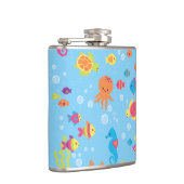 Schattigee onderwaterscène heupfles (Rechts)