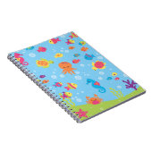 Schattigee onderwaterscène notitieboek (Rechterzijde)