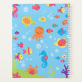 Schattigee onderwaterscène planner (Achterkant)