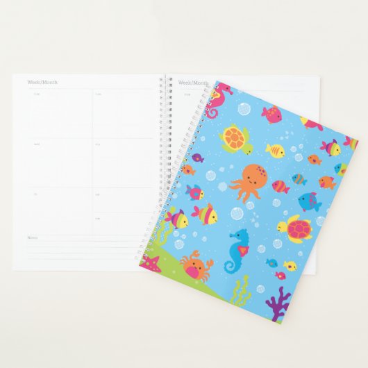 Schattigee onderwaterscène planner (Display)