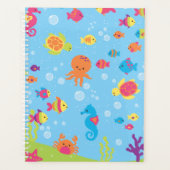 Schattigee onderwaterscène planner (Voorkant)