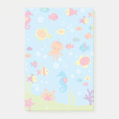 Schattigee onderwaterscène post-it® notes (Voorkant)