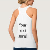 Schattigee onderwaterscène tanktop (Achterkant)