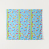 Schattigee onderwaterscène wandkleed (Voorkant (horizontaal))