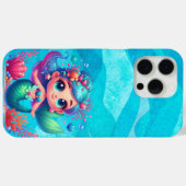 Schattigee onderwaterzeemeermin Case-Mate iPhone case (Achterkant (horizontaal))