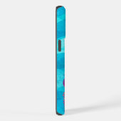 Schattigee onderwaterzeemeermin iPhone hoesje (Rechterkant)