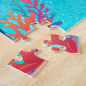 Schattigee onderwaterzeemeermin legpuzzel (Zijkant)