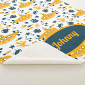 Schattigee onderzeeboot onderzeese oceaan Kinder m Sherpa Deken (3/4)