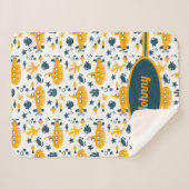 Schattigee onderzeeboot onderzeese oceaan Kinder m Sherpa Deken (Voorkant (horizontaal))