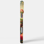 Schattigee, ondeugende kat in de kerstboom Case-Mate iPhone case (Achterkant / Rechts)
