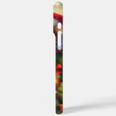 Schattigee, ondeugende kat in de kerstboom Case-Mate iPhone case (Achterkant / Links)