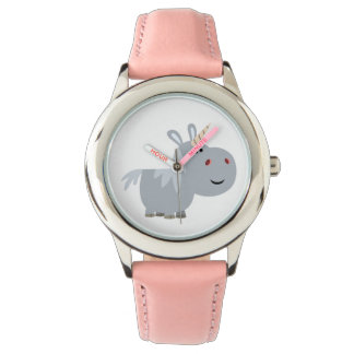 Schattigee Ondoorgrondelijke Cartoon Eenhoorn Horl Horloge
