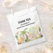 Schattigee One A-Saurus Dinosaurus Verjaardag Bedankzakje (Geknipt)