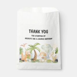 Schattigee One A-Saurus Dinosaurus Verjaardag Bedankzakje
