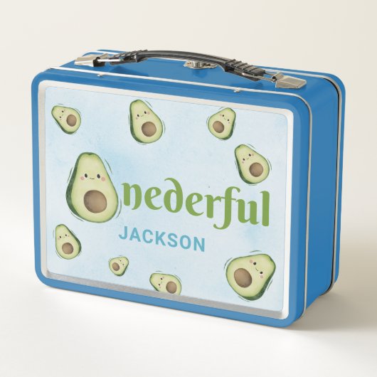 Schattigee Onederful Avocado Gepersonaliseerde Kin (Achterkant)