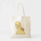 Schattigee Onschuldige gezichtseend Tote Bag (Voorkant)