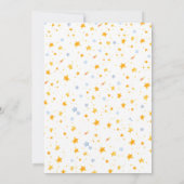 Schattigee ontploffing uit de ruimte thema verjaar kaart (Achterkant)