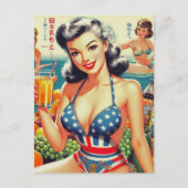 Schattigee  oosterse meisjes briefkaart (Voorkant)