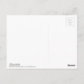 Schattigee Opgewonden Regenboog Wolk met Sparkles Briefkaart (Achterkant)