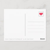 Schattigee Oranje kat met Pet zegeningen Briefkaart (Achterkant)