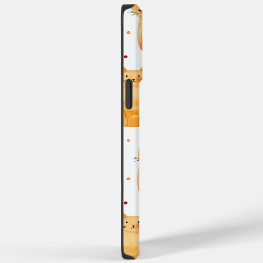 Schattigee Oranje katten Case-Mate iPhone Case (Achterkant / Rechts)