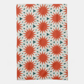 Schattigee Oranje keukenhanddoeken (Verticaal)