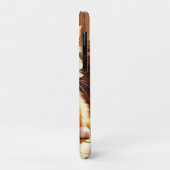 Schattigee Oranje Kitten Art Case-Mate iPhone Case (Achterkant/links)