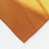 Schattigee Oranje Kitten Art Fleece Deken (Hoek)